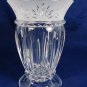 Cristal d' Arques France Carthage Crystal Glass Hurricane w/ Pillar Candle & Box