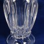 Cristal d' Arques France Carthage Crystal Glass Hurricane w/ Pillar Candle & Box