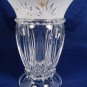 Cristal d' Arques France Carthage Crystal Glass Hurricane w/ Pillar Candle & Box