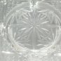 Laura Glass Works Round Dish Crystal Glass w/ 5 Sections For Treats 9.5"