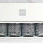 Mikasa Spring Daisy Set of 4 Old Fashioned Whisky Tumblers Glassware QQ145  8 Oz