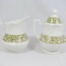 Royal Staffordshire Victoria Ironstone by J.&G Meakin Creamer & Sugar Bowl Set