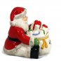 Lenox Holiday Fine China Santa Covered Candy Dish 5 inches