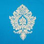 Westwide 3 Piece 1 Bedspread & 2 Shams Navy Blue Gustava 100% Cotton