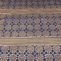Westwide 3 Piece 1 Bedspread & 2 Shams Navy Blue Gustava 100% Cotton