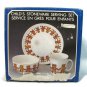Action Child's Stoneware Serving Set  71/4" Plate Bowl and Cup Teddies 1985