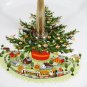 Pfaltzgraff  2 Tiered Christmas Tree Snacks Cookies Serving Tray w/ Handle