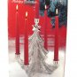 Godinger Holiday Collection Silver Plated Christmas Tree 5 Light Candle Holder