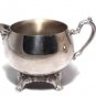 Vintage Oneida Silverplate Creamer and Sugar Bowl Set Lidded