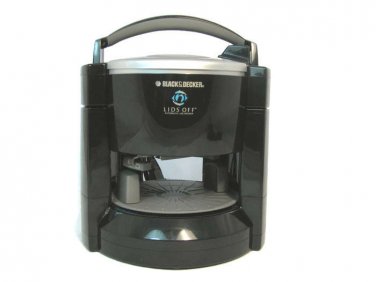 Black & Decker Automatic Jar Opener Black Lids Off Hands Free JW200B