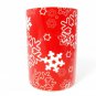 Waechtersbach Set 3 Coffee Mug Cup Reindeer Snowflakes Ball Ornament Germany