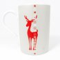 Waechtersbach Set 3 Coffee Mug Cup Reindeer Snowflakes Ball Ornament Germany