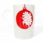 Waechtersbach Set 3 Coffee Mug Cup Reindeer Snowflakes Ball Ornament Germany
