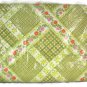 St Mary's Twin or Double Bed Size Floral Print Country Fancy Blanket 72 x 90