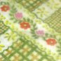 St Mary's Twin or Double Bed Size Floral Print Country Fancy Blanket 72 x 90