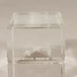 God Bless America Raising The Flag 911 Paperweight Crystal Clear Glass 3"