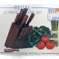 Gran Royale Regal 21 Piece Cutlery Set Bonus 6 Pc Kitchen Tool Set