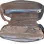 Avon Signature Collection Brown Cosmetic Bag & Travel Jewelry Pouch Set