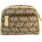 Avon Signature Collection Brown Cosmetic Bag & Travel Jewelry Pouch Set