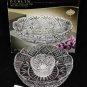 Shannon Crystal Dublin Godinger Crystal Chip & Dip Two Piece Server 12" Diameter