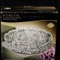 Shannon Crystal Dublin Godinger Crystal Chip & Dip Two Piece Server 12" Diameter