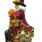 Signature Home Collection Ceramic Autumn Witch Halloween Figurine Statue  12"
