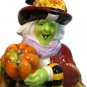 Signature Home Collection Ceramic Autumn Witch Halloween Figurine Statue  12"