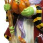 Signature Home Collection Ceramic Autumn Witch Halloween Figurine Statue  12"