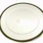 Aynsley John Bone China Evergreen Service Round Plate Gold Leaf 12"