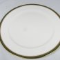 Aynsley John Bone China Evergreen Service Round Plate Gold Leaf 12"