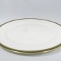Aynsley John Bone China Evergreen Service Round Plate Gold Leaf 12"