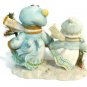 Enesco Cherished Teddies Selma and Araina Winter Wonders Faithful Friends