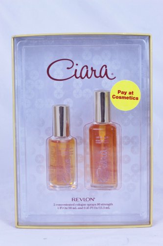 Revlon Ciara 2 Concentrated Cologne Sprays Giftset 1 Fl oz and 0.45 Fl oz