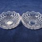 Noizay Cristal d'Arques Set of 2 Candy Dish Glass 24% Lead Crystal France 3.5"