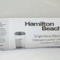 Hamilton Beach Black Single Serve Blender 14 Oz With Travel Lid 51101B