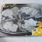 Studio Nova Normandy Oval Glass Cheese Platter Clear Frosted 16 1/4" Germany