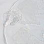 Studio Nova Normandy Oval Glass Cheese Platter Clear Frosted 16 1/4" Germany