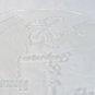Studio Nova Normandy Oval Glass Cheese Platter Clear Frosted 16 1/4" Germany