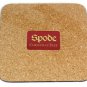 Spode Christmas Tree Set of 6 Cork Acrylic Finish Square Coasters