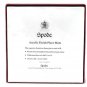 Spode Christmas Tree Set of 6 Cork Acrylic Finish Square Coasters