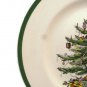 Spode Christmas Tree Tidbit Tray Serving Tray Single Gold Handle 10 3/4"