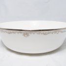 Lenox Coronet Round Cereal Platinum  Bowl Bone China USA 2" x  6"