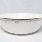 Lenox Coronet Round Cereal Platinum  Bowl Bone China USA 2" x  6"