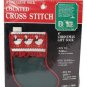 Designs For The Needle Set of 3 Christmas Gift Sock Counted Cross Stitch Kit 8"