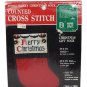 Designs For The Needle Set of 3 Christmas Gift Sock Counted Cross Stitch Kit 8"