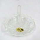 From The Heart De Luxe Ring Holder  Clear Glass Genuine 24% Lead Crystal