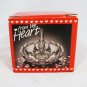 From The Heart De Luxe Ring Holder  Clear Glass Genuine 24% Lead Crystal