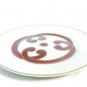 Fitz and Floyd White Red Cup & Saucer Set Renaisance & Charade Red Gold Band