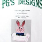 PG'S Designs Easter Bunny Candy Dish Plastic Canvas Needlework Kit 0002 PG'S Designs Easter Bunny Candy Dish Plastic Canvas Needlework Kit 0002