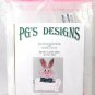 PG'S Designs Easter Bunny Candy Dish Plastic Canvas Needlework Kit 0002